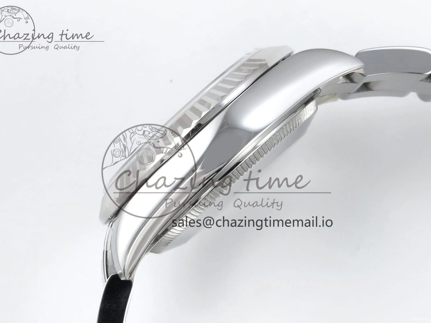 Steel Best 1:1 Diamonds Roman on Dial Bracelet ETA DateJust 904L 2688 Edition ARF Oyster 278274 SS 31 Gray 0308